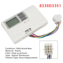8330D3351 Digital Thermostat Rv Thermostat Heat/Cool WallMount White For Coleman-8