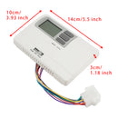 8330D3351 Digital Thermostat Rv Thermostat Heat/Cool WallMount White For Coleman-2