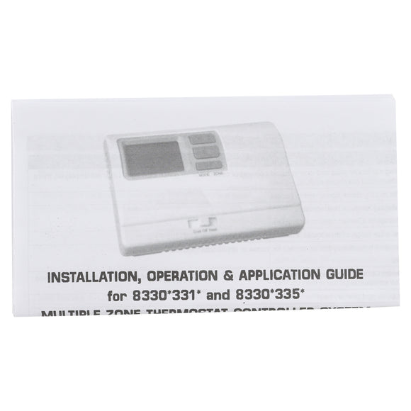 8330D3351 Digital Thermostat Rv Thermostat Heat/Cool WallMount White For Coleman