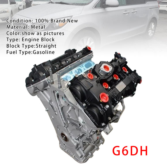 Kia Sedona 3.3L 6-Cylinder V6 2015-2018 Brand New Engine Motor Block G6DH