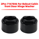 2Pcs 7167846 For Bobcat Cabin Front Door Hinge Washer T450 T550 T590 T595 T630-1