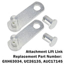 2PCS 63034 Fits For John Deere Snow Blade Attachment Lift Link GXH63034-1