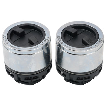 2PCS Locking Hubs 27 splines For Ford Ranger 1998-2000 Internal Mount Lock
