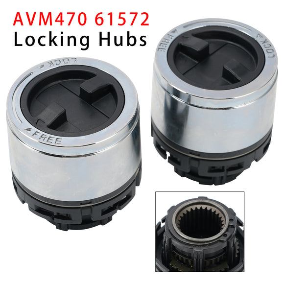 2PCS Locking Hubs 27 splines For Ford Ranger 1998-2000 Internal Mount Lock