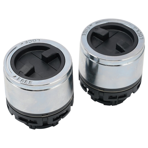 2PCS Locking Hubs 27 splines For Ford Ranger 1998-2000 Internal Mount Lock