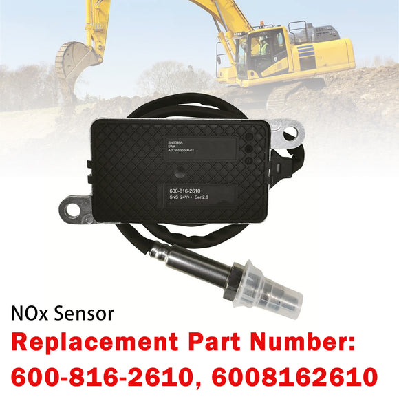 600-816-2610 Nitrogen Oxide NOX Sensor 6008162610 For Komatsu PC360LC-11
