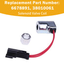 6678891 38010061 Solenoid Valve Coil For Bobcat S300 T140 T180 T190 T250 T320-6