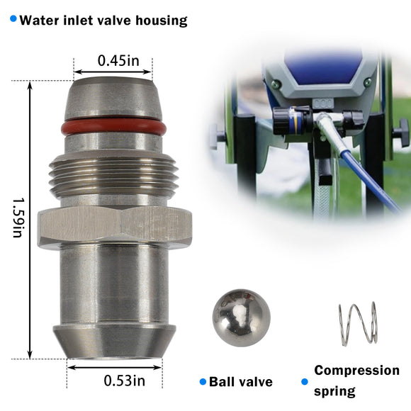 16E844 Inlet Valve Replacement Kit Fits For Graco Magnum X7 X5 (B C D Series)
