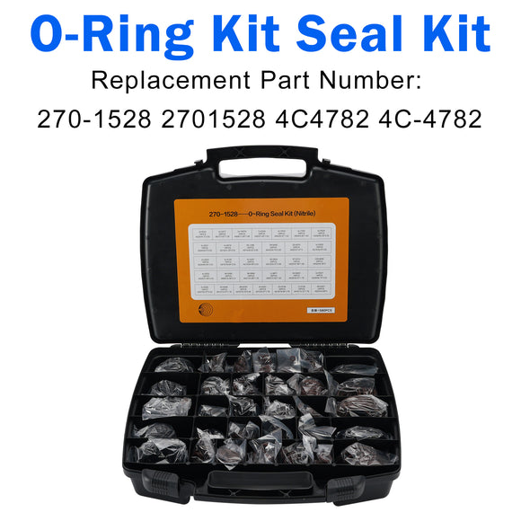 Caterpillar E200 320 336 345 350 365 374 395. 580PCS O-Ring Seal Kit 270-1528 2701528 4C4782 4C-4782