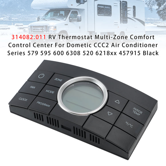 Dometic Units 457915, 459516, 459530, 650815, 550816 314082.011 RV Thermostat Multi-Zone Comfort Center