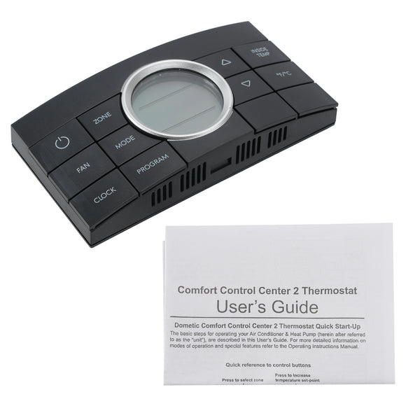 Dometic XX-series 6218XX, 6318XX, 6403XX, 5403XX, 6418XX, 6518XX 314082.011 RV Thermostat Multi-Zone Comfort Center