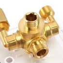 RV Water Service Panel Brass Valve MANRV101-RF For Tank Filling Maintenance-11