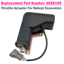6698169 Throttle Actuator For Bobcat Excavators E35 E26 E32i E35i E45 E50 E55-2