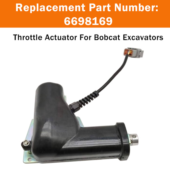 6698169 Throttle Actuator For Bobcat Excavators E35 E26 E32i E35i E45 E50 E55