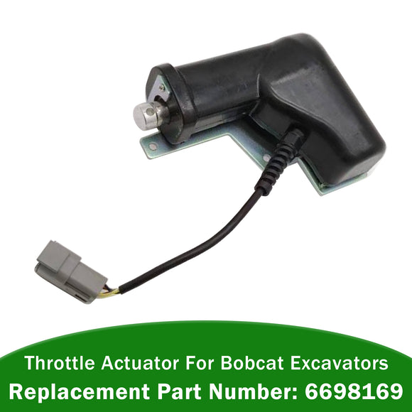 6698169 Throttle Actuator For Bobcat Excavators E35 E26 E32i E35i E45 E50 E55