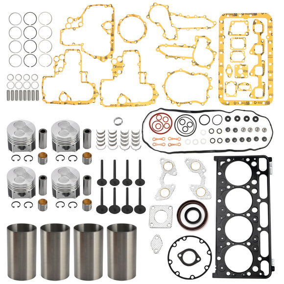 Kubota V2203 V2203E V2203B V2203M Indirect Inject Engine Overhaul Rebuild Kit