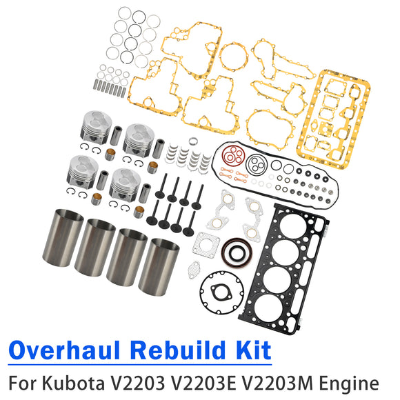 Overhaul Rebuild Kit For Kubota V2203 V2203E V2203M Engine Excavator Part