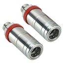 New Holland Tractor(s) T4020 TS115A TS130A 2PCS AL200979 Hydraulic Female Quick Coupler-11