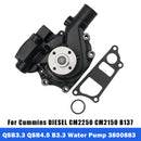 QSB3.3 QSB4.5 B3.3 3800883 Water Pump For Cummins DIESEL CM2250 CM2150 B137-4