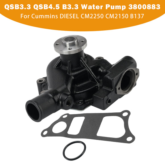 Cummins Engine Model:B3.3 QSB3.3 QSB4.5 CM2150, QSB3.3 CM2250 B137, QSB3.3 CM2250FITS QSB3.3 QSB4.5 B3.3 3800883 Water Pump