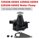 729428-42004 129002-42004 129100-42002 Water Pump For Yanmar 3TN84 4TNV88 4TNE84-3
