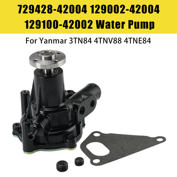 729428-42004 129002-42004 129100-42002 Water Pump For Yanmar 3TN84 4TNV88 4TNE84
