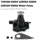 Yanmar Engine 3TN84, 4TNE88, 4TNE84. 729428-42004 129002-42004 129100-42002 Water Pump-7
