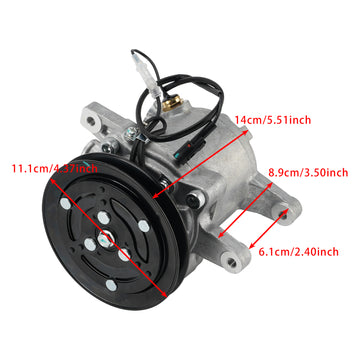 RD451-93900 447280-3081 A/C Compressor 12V For Kubota SSV65C SVL90C KX040-4 U55 - 0