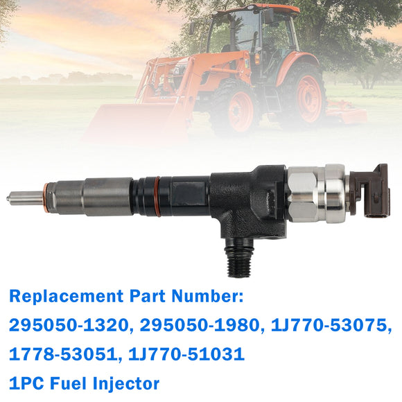 295050-1980 Fuel Injector 1J770-53050 1J770-53070 1J770-53051 For Kubota Engine