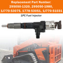 Kubota Compact Track Loader: SVL75-2, SVL75-2C, SVL75-2CA 295050-1980 Fuel Injector 1J770-53050 1J770-53070 1J770-53051-6