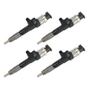 4Pcs 295050-1980 Fuel Injector 1J770-53050 1J770-53070 1J770-53051 For Kubota-1