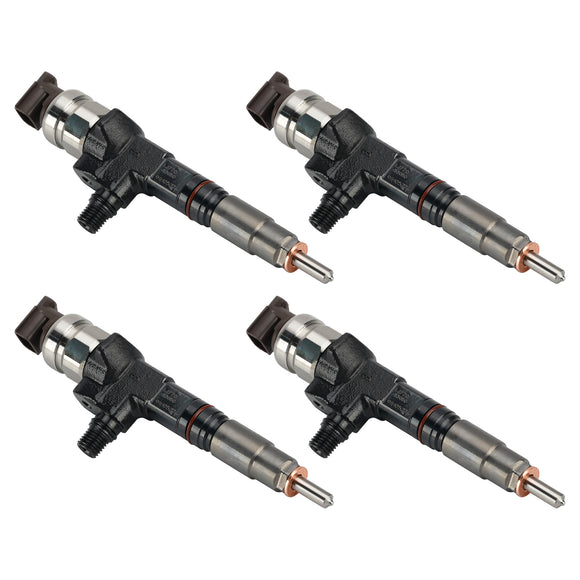 4Pcs 295050-1980 Fuel Injector 1J770-53050 1J770-53070 1J770-53051 For Kubota
