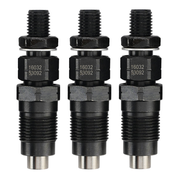 Kubota Engines D905 D1005 D1105 V1205 V1305 V1505 3Pcs 16032-53000 16032-53902 Fuel Injectors