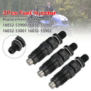 Kubota Construction & Industrial(s) R510, R510B 3Pcs 16032-53000 16032-53902 Fuel Injectors-4