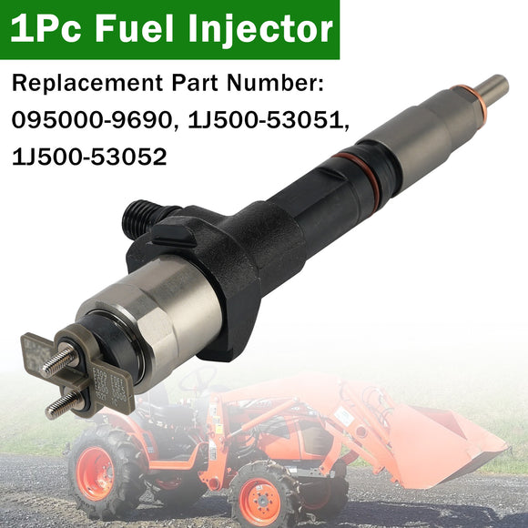 1Pc 095000-9690 1J500-53051 1J500-53050 1J50053052 Fuel Injector For Kubota