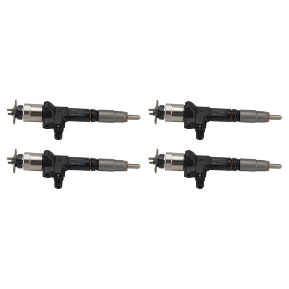 Kubota V3800 V3800T Diesel Engine 4Pcs 095000-9690 1J500-53051 1J500-53050 1J50053052 Fuel Injector
