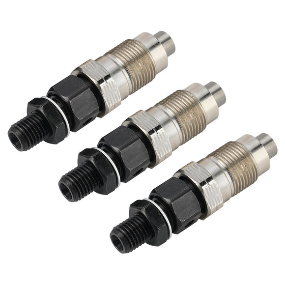 3PCS Fuel Injector For Kubota D722 H1600-53000 16001-53002 16001-53000