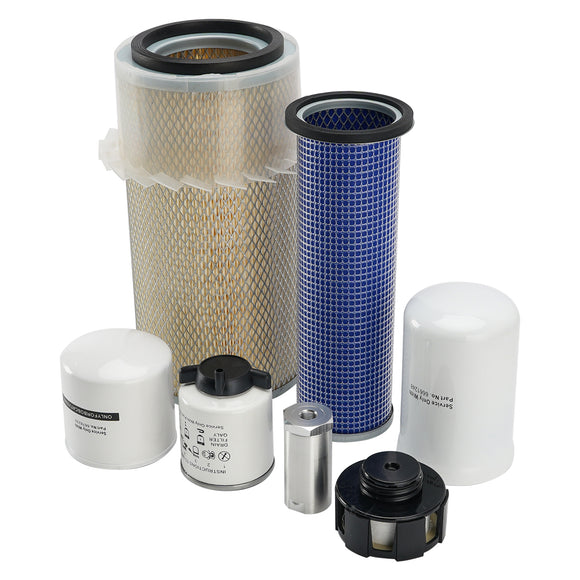 7PCS Maintenance Filter Kit For Bobcat T250 T300 T320 Skid Steer Track Loader