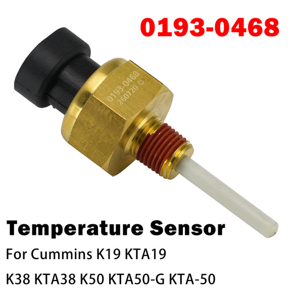 0193-0468 Temperature Sensor For Cummins K19 KTA19 K38 KTA38 K50 KTA50-G KTA-50