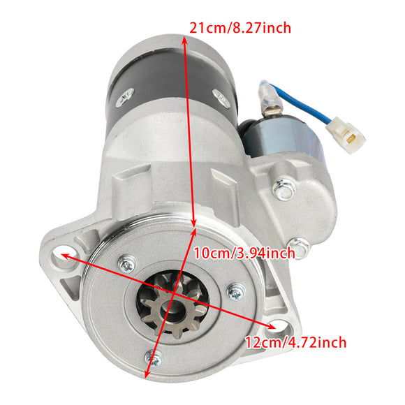 Yanmar Engine 4TNE98 4TNV98 Starter Motor 129900-77040 129900-77010