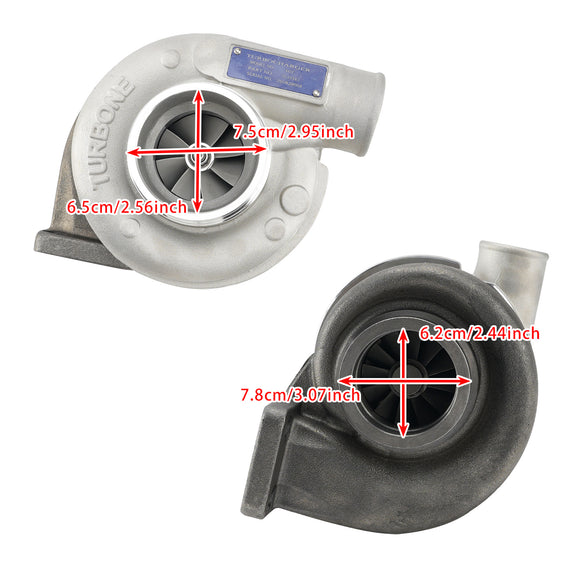 Cummins 4TA-390 4BT 3.9 Engine 3522900 Turbo H1C Turbocharger 3520030 3802290