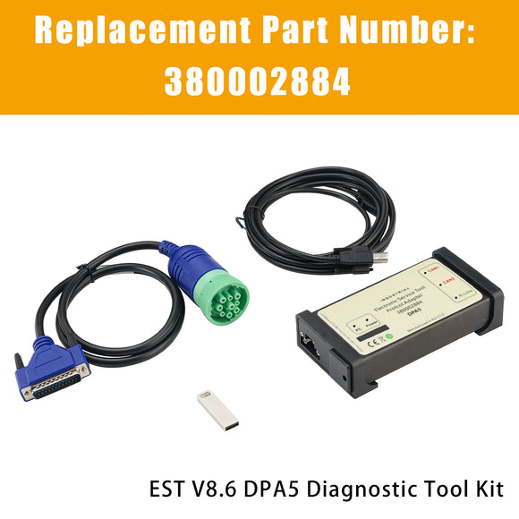 New Holland O&K Orenstein & Koppel CNH Diagnostic Tool Kit DPA5