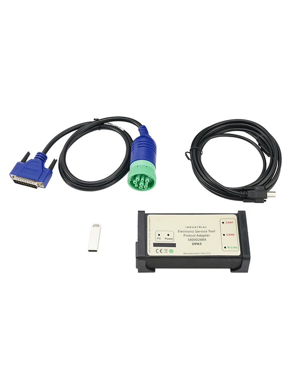 New Holland O&K Orenstein & Koppel CNH Diagnostic Tool Kit DPA5