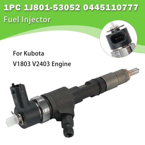Kubota Tractor L3901 1PC 1J801-53052 0445110777 Fuel Injector