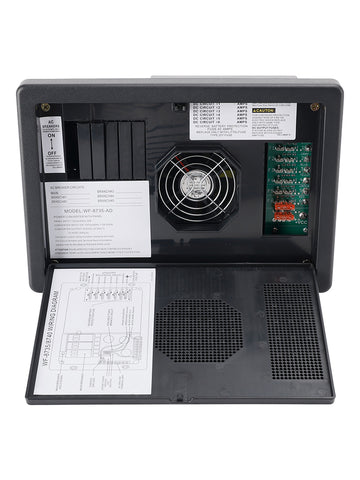 WF-8735-AD RV Converter Charger 30 Amp Power Center Support Auto Detect RV - 0