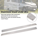 RV Camper 2 Pcs Stainless Steel RV Slide Out Ski Set Slide Out Stabilizers-15