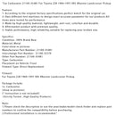 Car Carburator 21100-35481 For Toyota 22R 1984-1997 SR5 4Runner Landcruiser-4