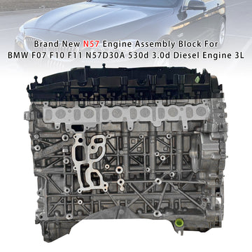 BMW F07 F10 F11 N57D30A 530d 3.0d Diesel Engine 3L N57 Engine Assembly - 0