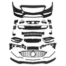 Mercedes Benz 2015-2018 C-Klasse W205 Facelift C63 2019+ AMG Style Body Kit Stoßstange-1