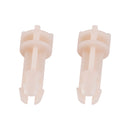 Lot de 2 charnières de porte de congélateur en plastique pour Dometic 2002238000-3